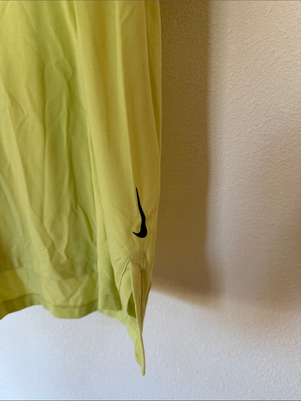 Nike Men’s Lime Green Dri-FIT Short Sleeve Tee Size 3XL - Picture 3 of 4